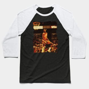 Dominique Wilkins Also Known As in The 1988 NBA Slam Dunk Contest Baseball T-Shirt